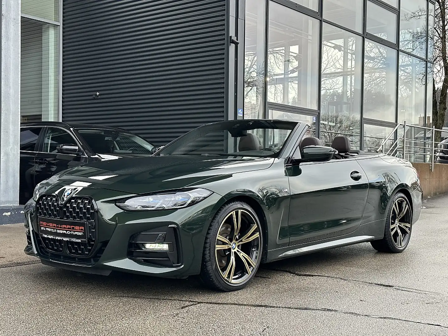 BMW 420 d Cabrio Aut. Grün - 2