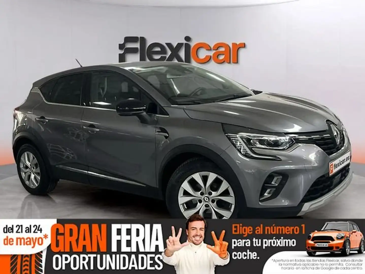 Renault Captur TCe Zen 74kW GLP Gris - 1