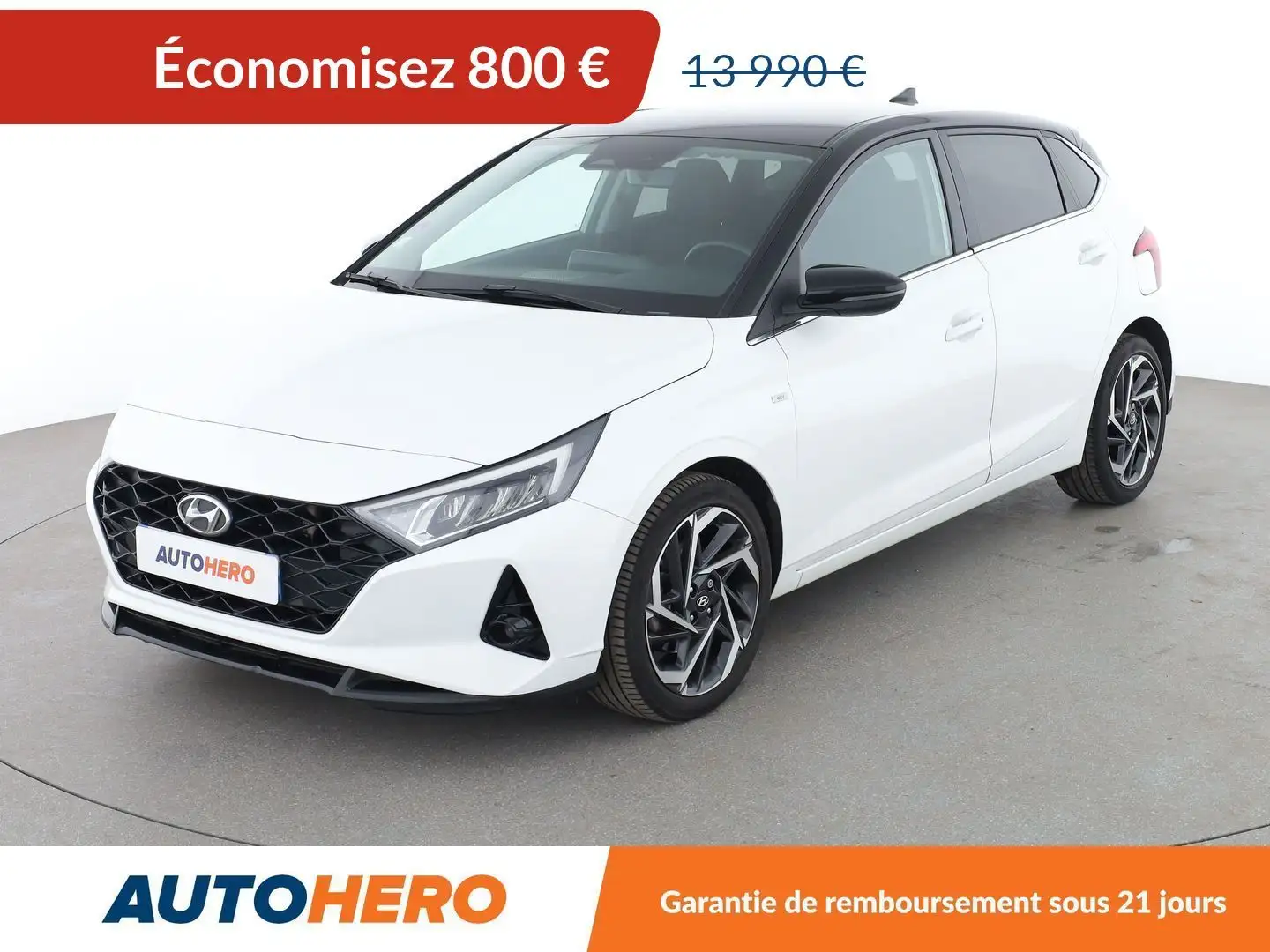 Hyundai i20 1.0 T-GDi Hybrid 48V Creative Blanc - 1