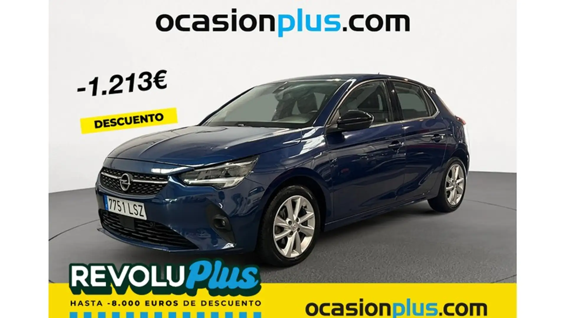 Opel Corsa 1.2T XHT S/S Elegance AT8 100 Blauw - 1