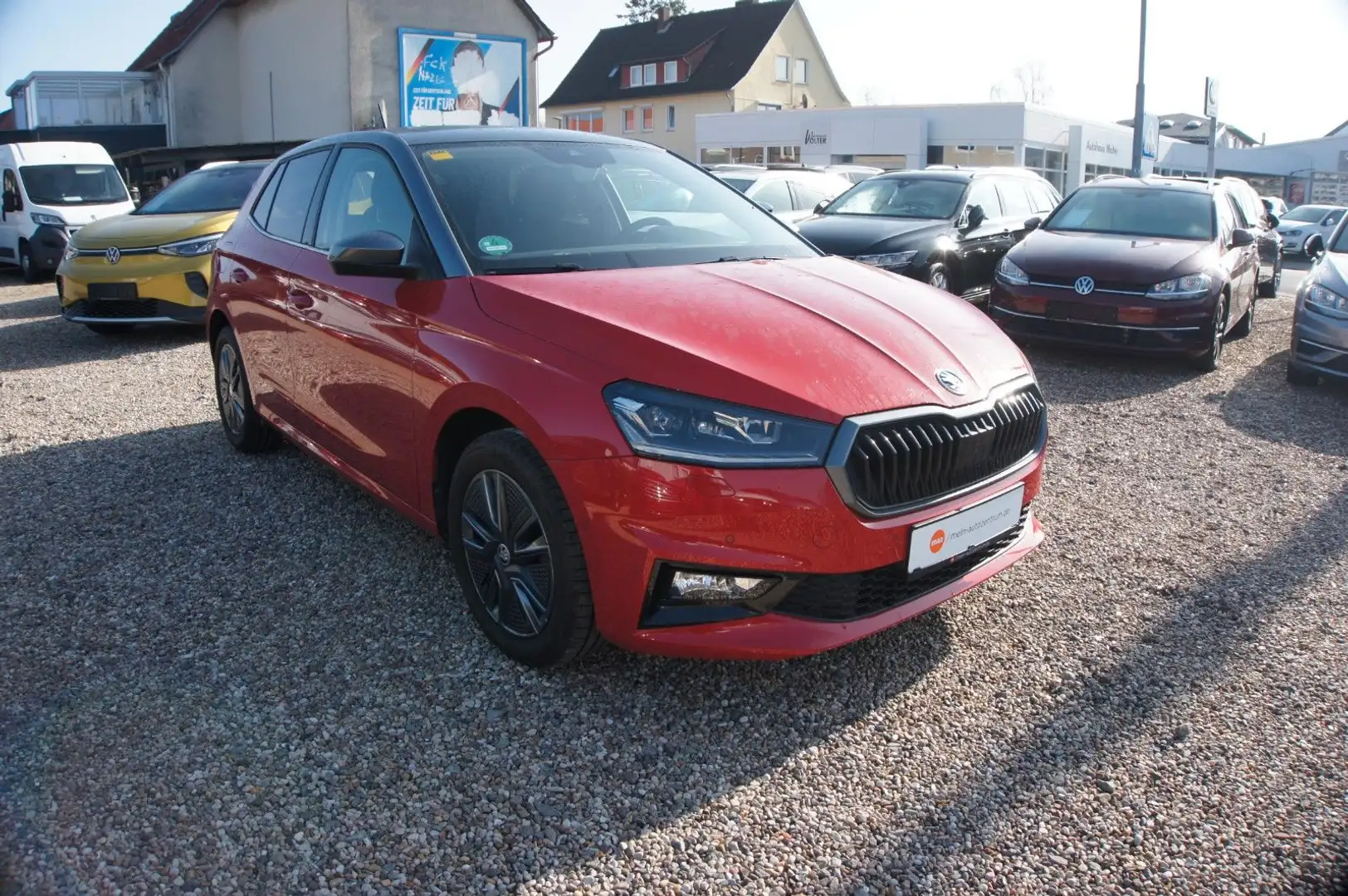 Skoda Fabia Style NAVI LED TEMPOMAT Rot - 2