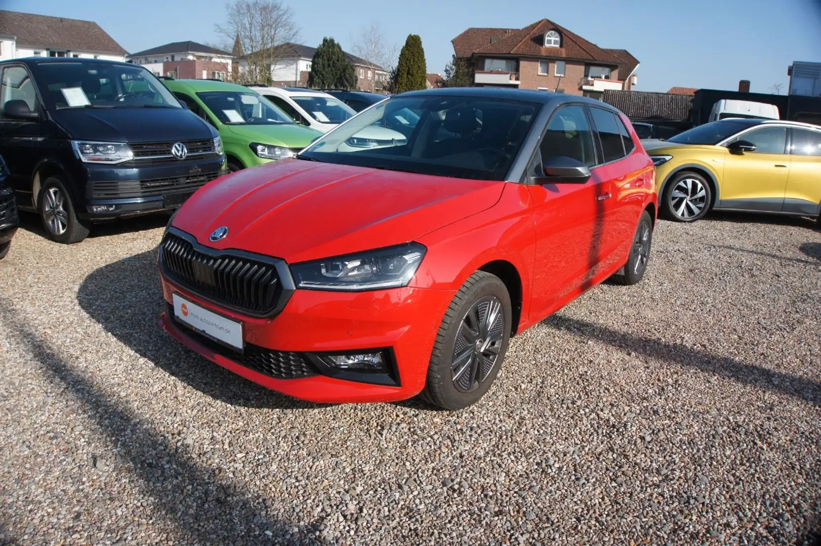 Skoda Fabia Style NAVI LED TEMPOMAT Rot - 1