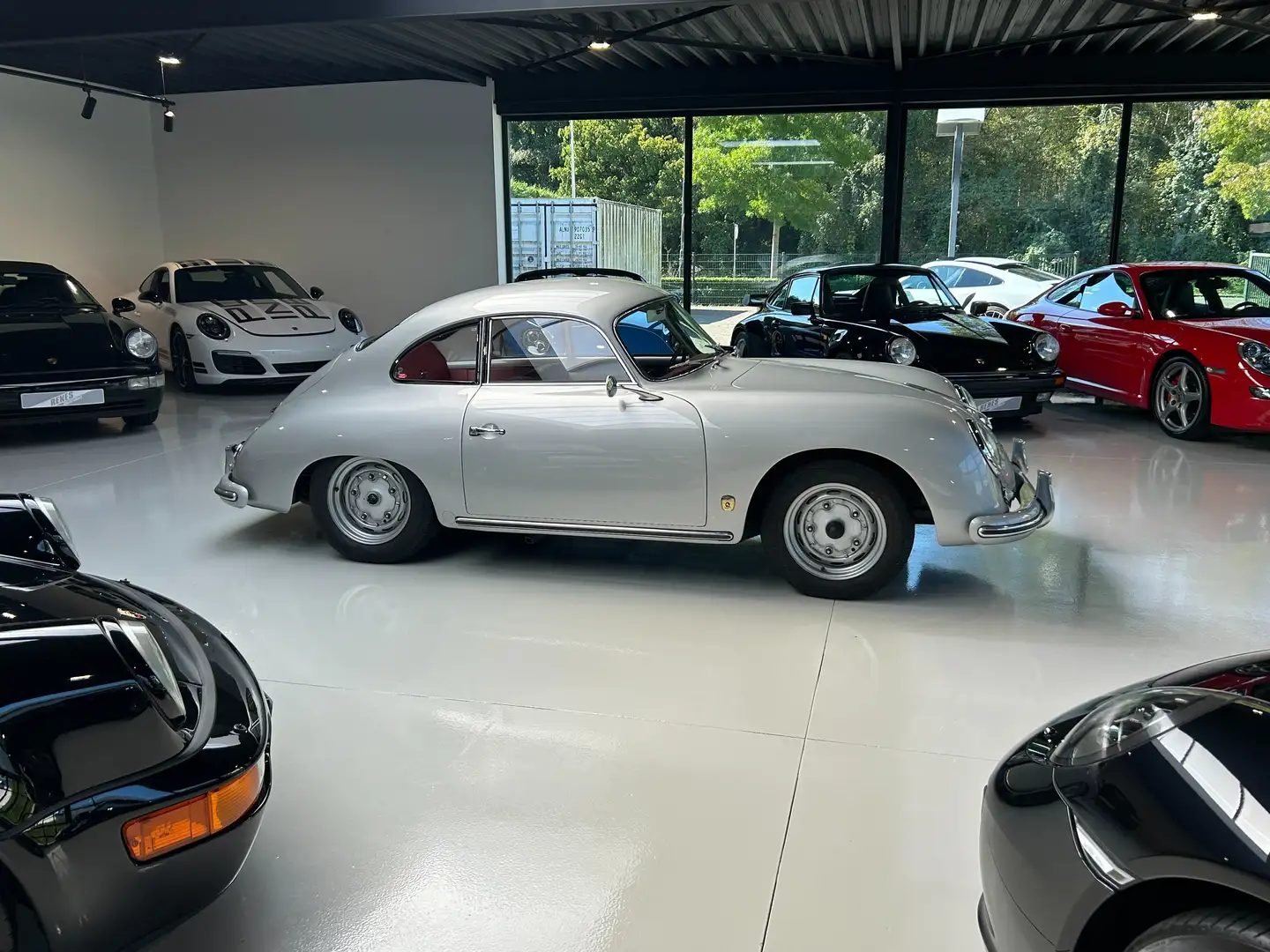Porsche 356 A T1 1600 Coupe Plateado - 2