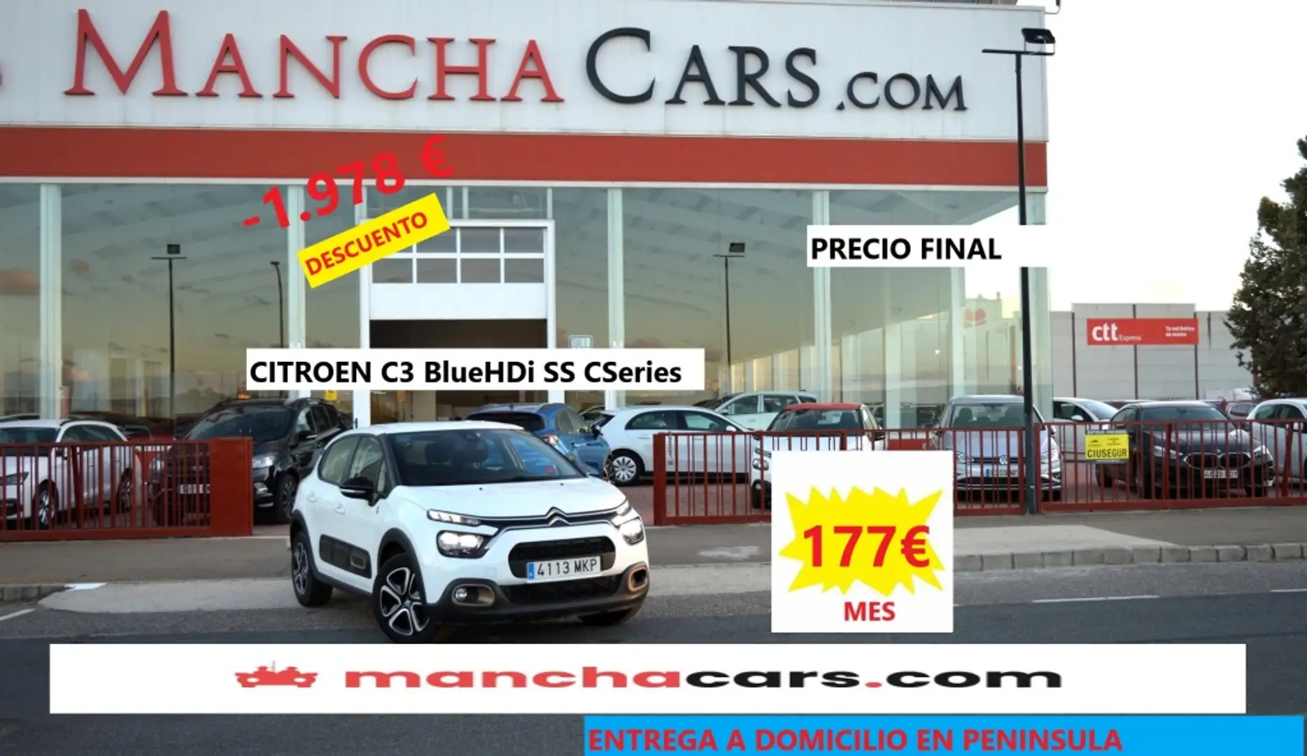 Citroen C3 1.5BlueHDi S&S C-Series 100 Bianco - 1