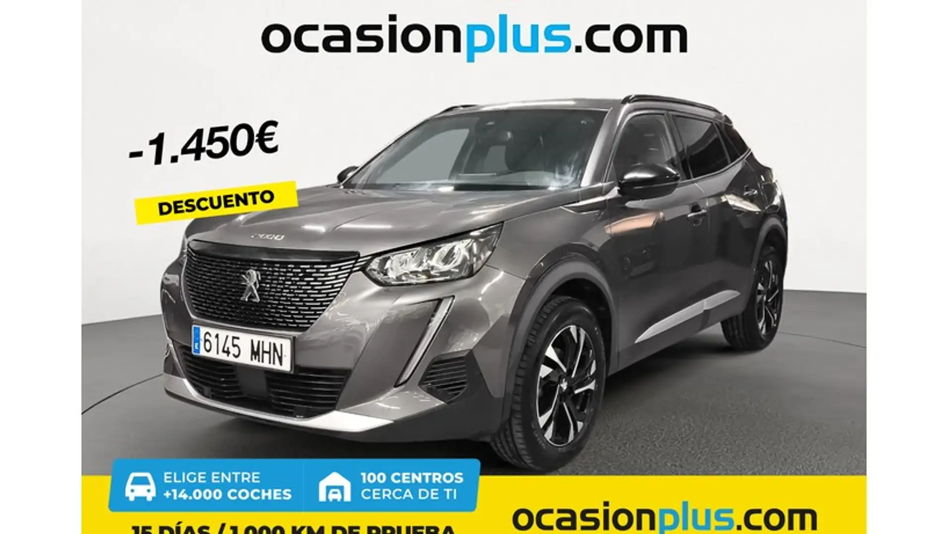 Peugeot 2008 1.2 PureTech S&S Allure Pack 130 Gris - 1
