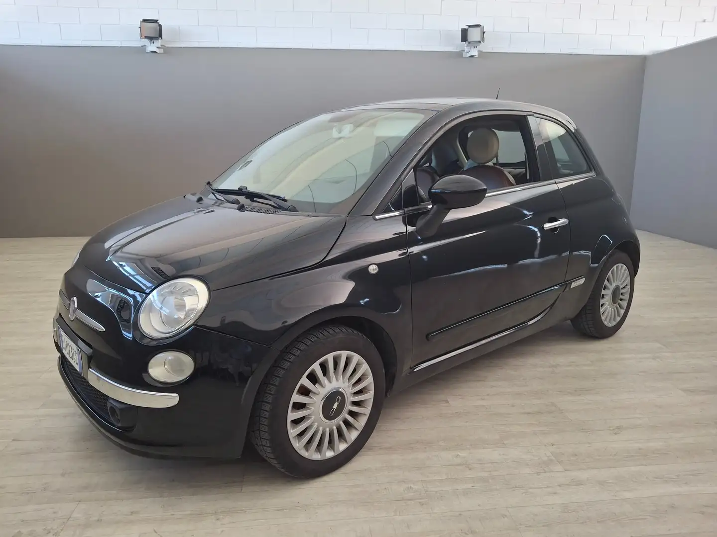 Fiat 500 500 III 1.2 Lounge 69cv Schwarz - 1