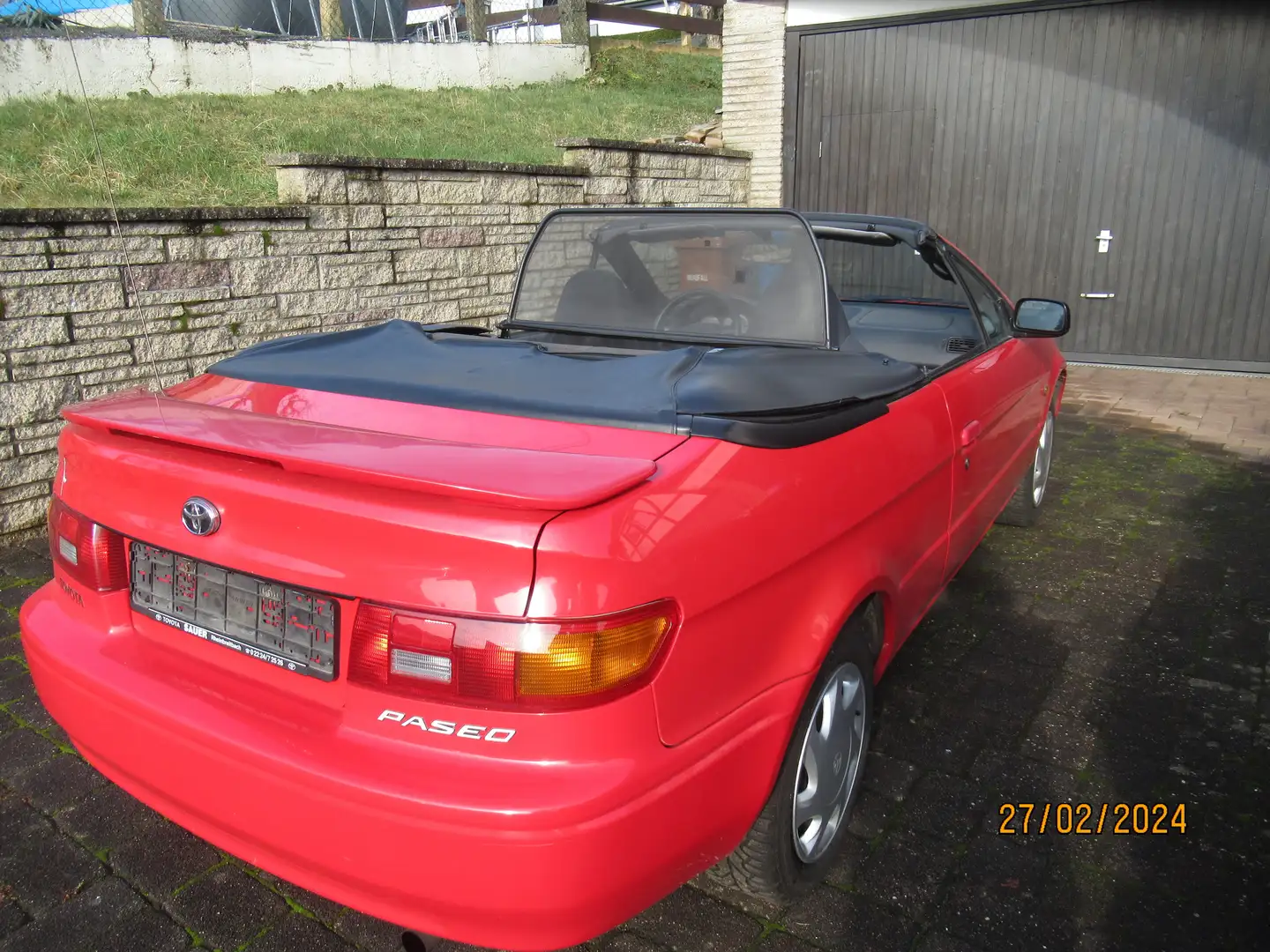 Toyota Paseo Paseo Cabriolet 1.5 Rot - 2