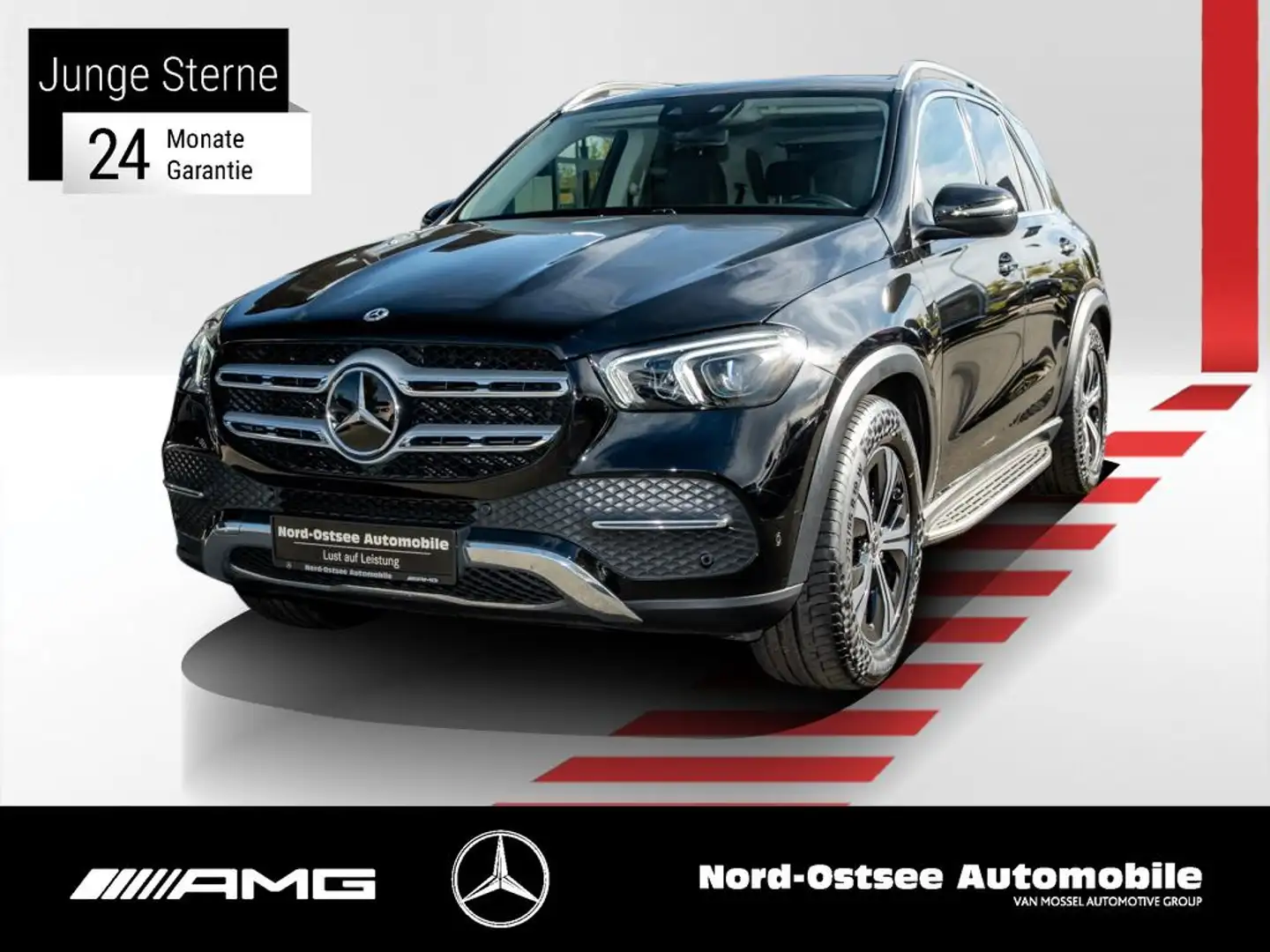Mercedes-Benz GLE 350 de 4M KAMERA AHK PANO WIDESCREEN DISTR. Zwart - 1