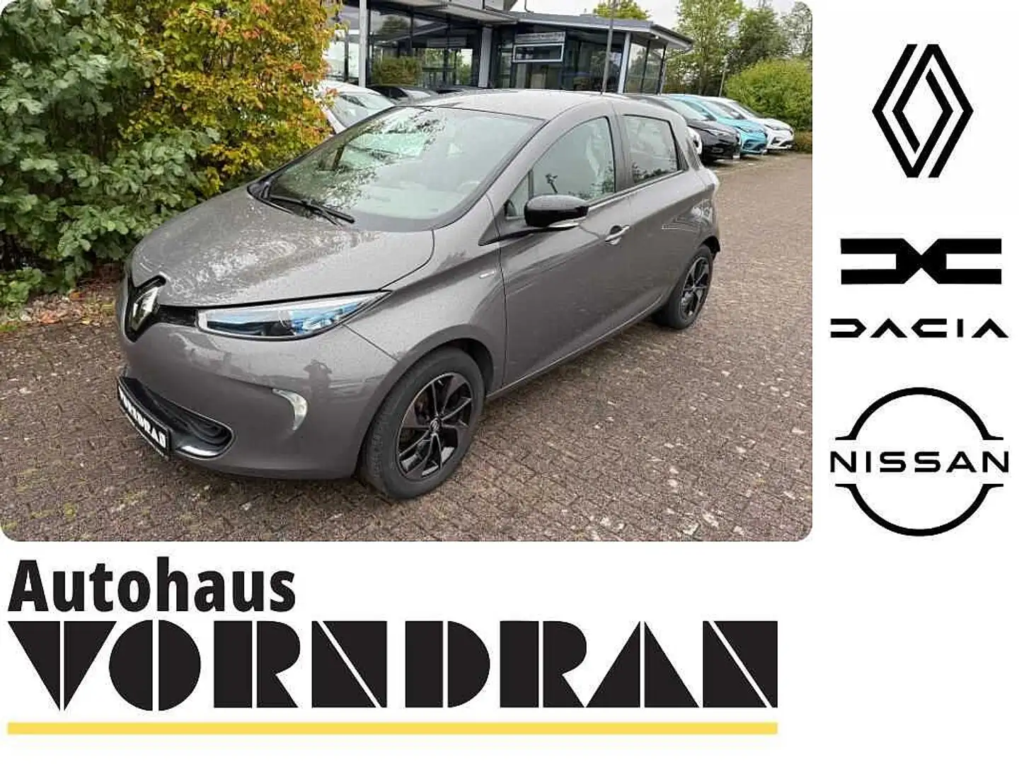Renault ZOE Bose ZE40 Leder, PDC+Kamera, SHZ, Navi Batteriemie Grigio - 1