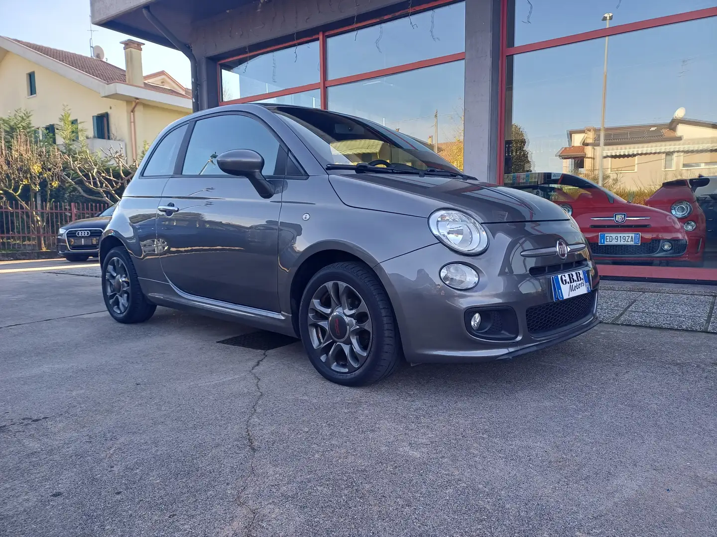 Fiat 500 500 III 1.2 S 69cv my14 Grijs - 1