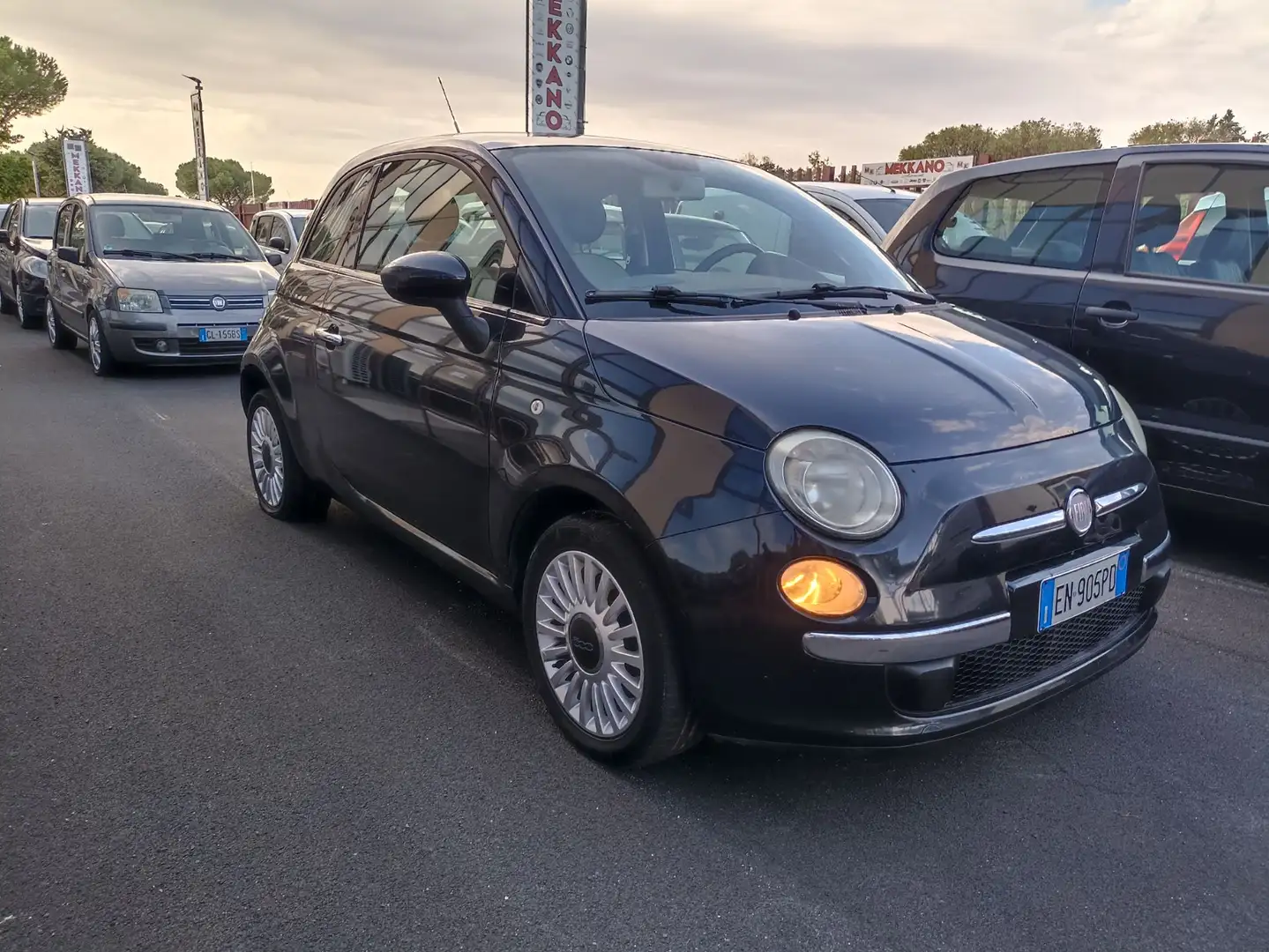 Fiat 500 1.3 95 cv Diesel Lounge Bleu - 2