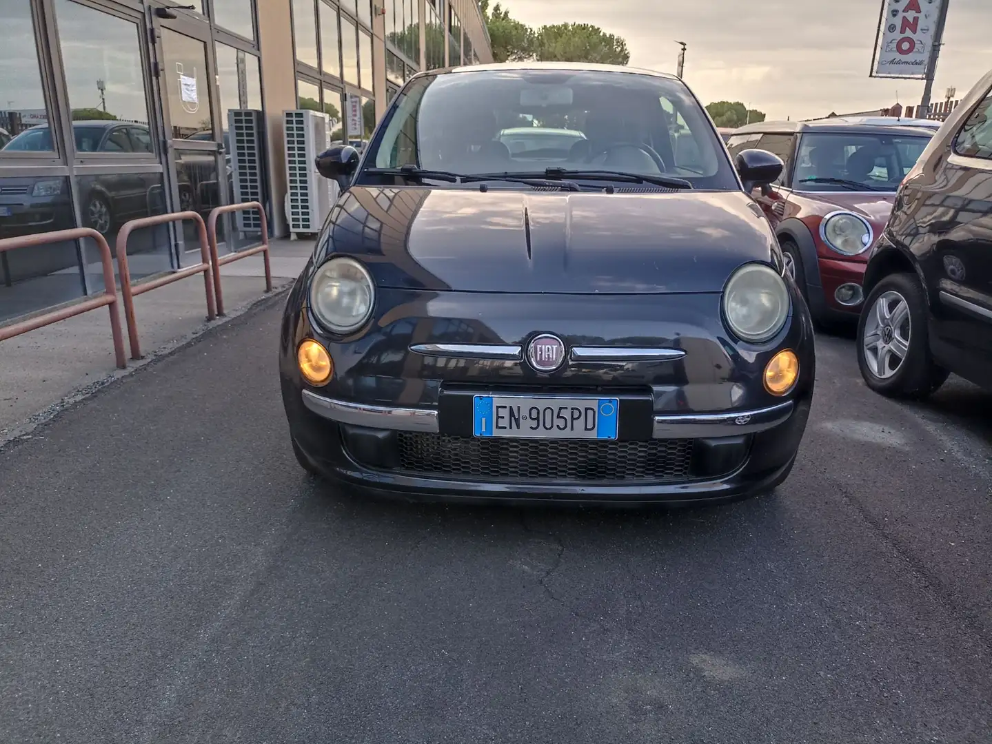 Fiat 500 1.3 95 cv Diesel Lounge Bleu - 1