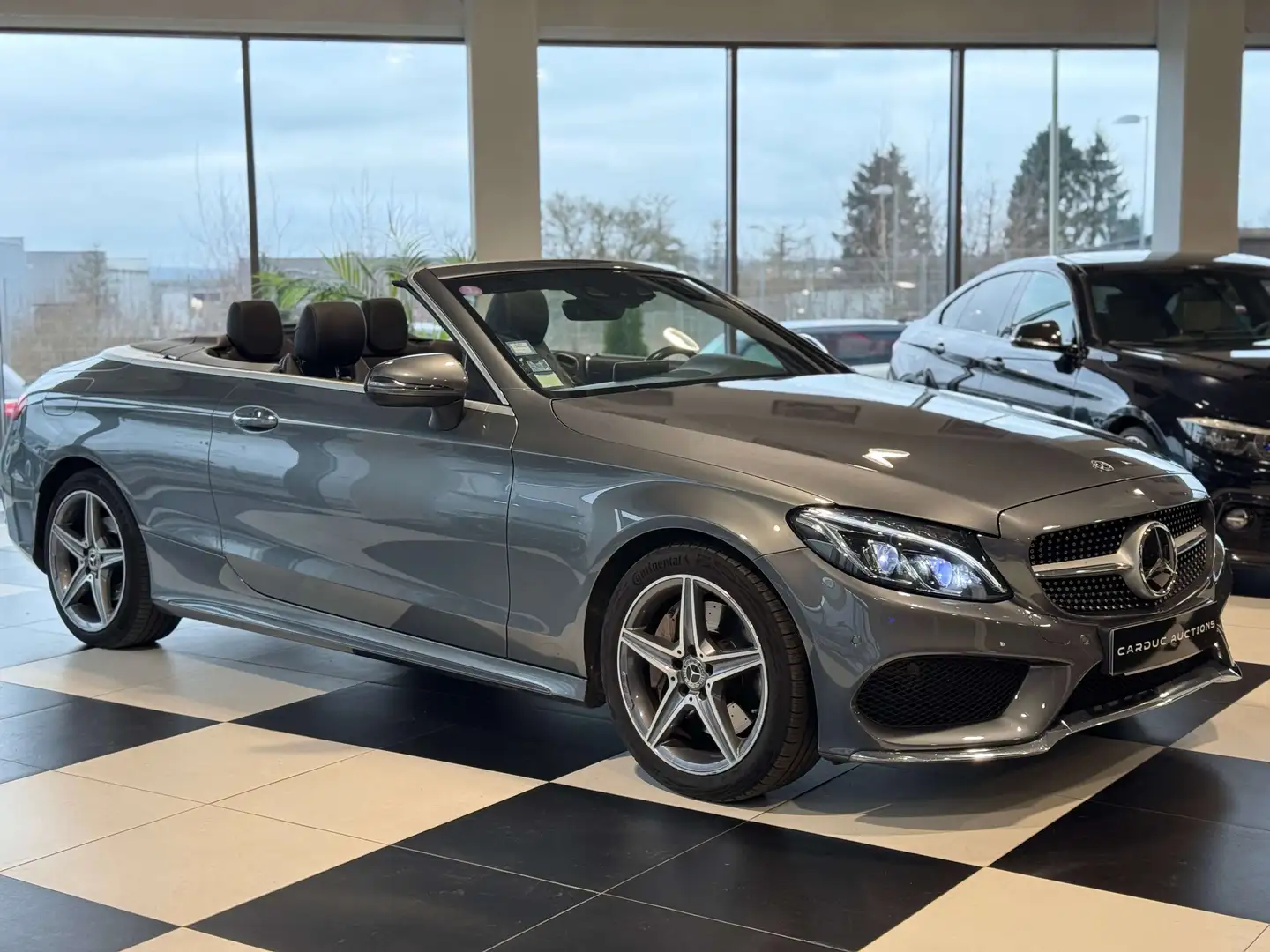 Mercedes-Benz C 250 C 250 Cabrio 9G-TRONIC AMG Line Argent - 2