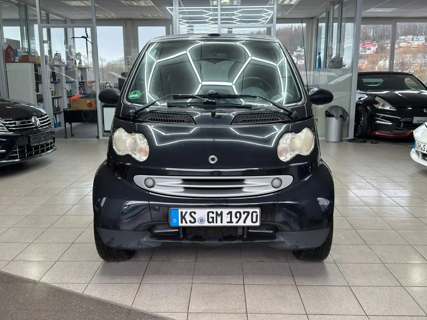 smart forTwo Cabrio Basis Sitzheizung Klima TÜV 05/26 Schwarz - 2