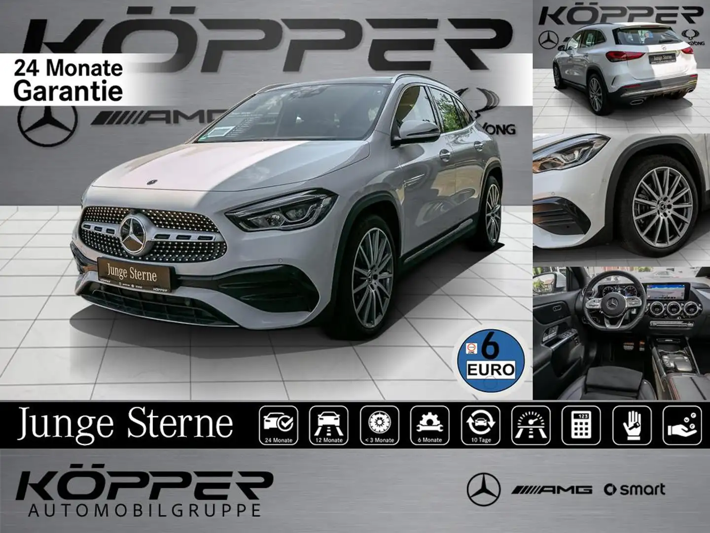Mercedes-Benz GLA 250 AMG Panoramad. Kamera LED MBUX High-End Wit - 1