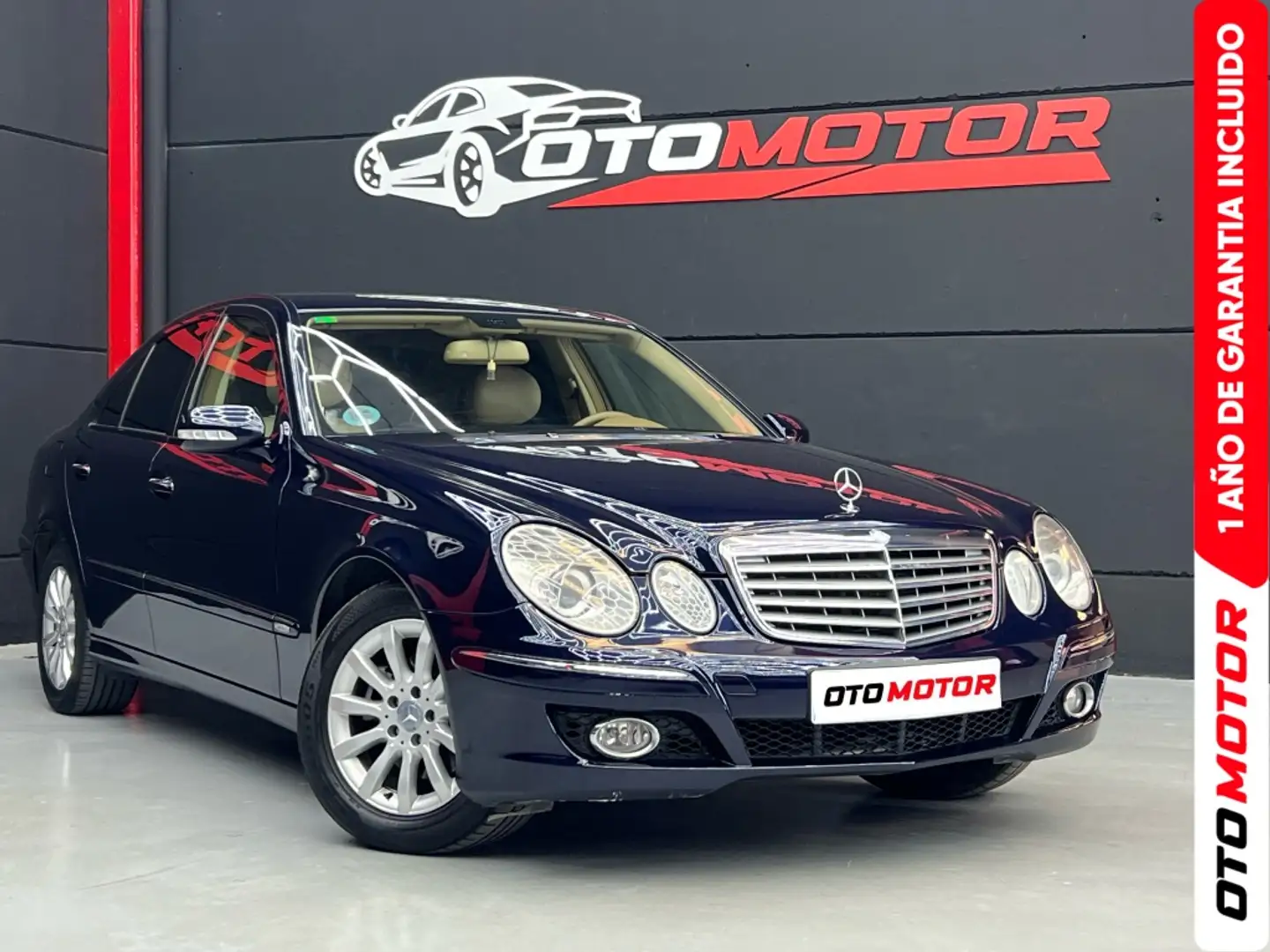 Mercedes-Benz E 280 4M Elegance Aut. Azul - 1