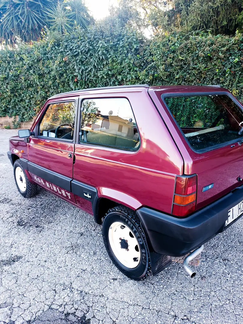 Fiat Panda Sisley Piros - 1