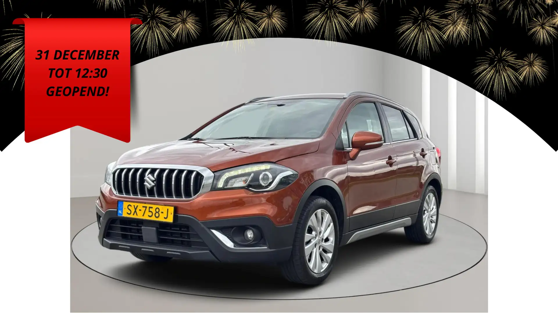 Suzuki S-Cross 1.0 Boosterjet Exclusive|NL AUTO|Navi|Trekhaak|Xen Brun - 1