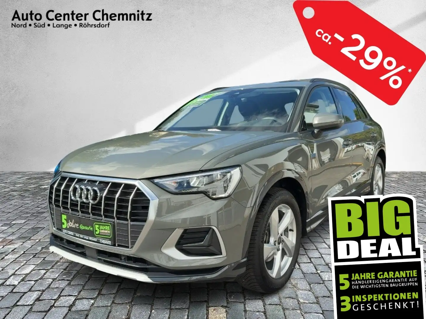 Audi Q3 35 TFSI s-tronic advanced LED/Navi/Pano/SHZ Grau - 1