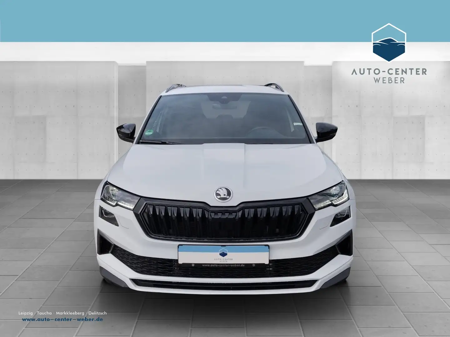 Skoda Karoq 2.0 TDI Sportline DSG 2xKlima*4xSHZ*ACC*LM Weiß - 2