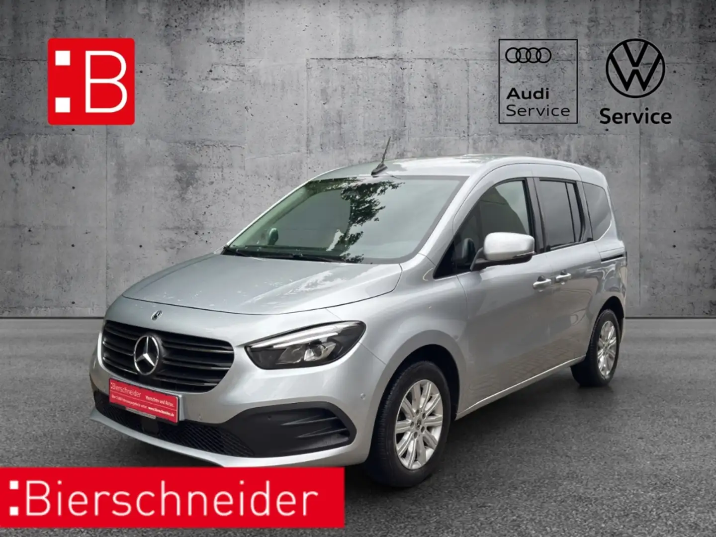 Mercedes-Benz T-Class -Klasse d Edition LED KAMERA AHK NAVI PDC DAB Silber - 1