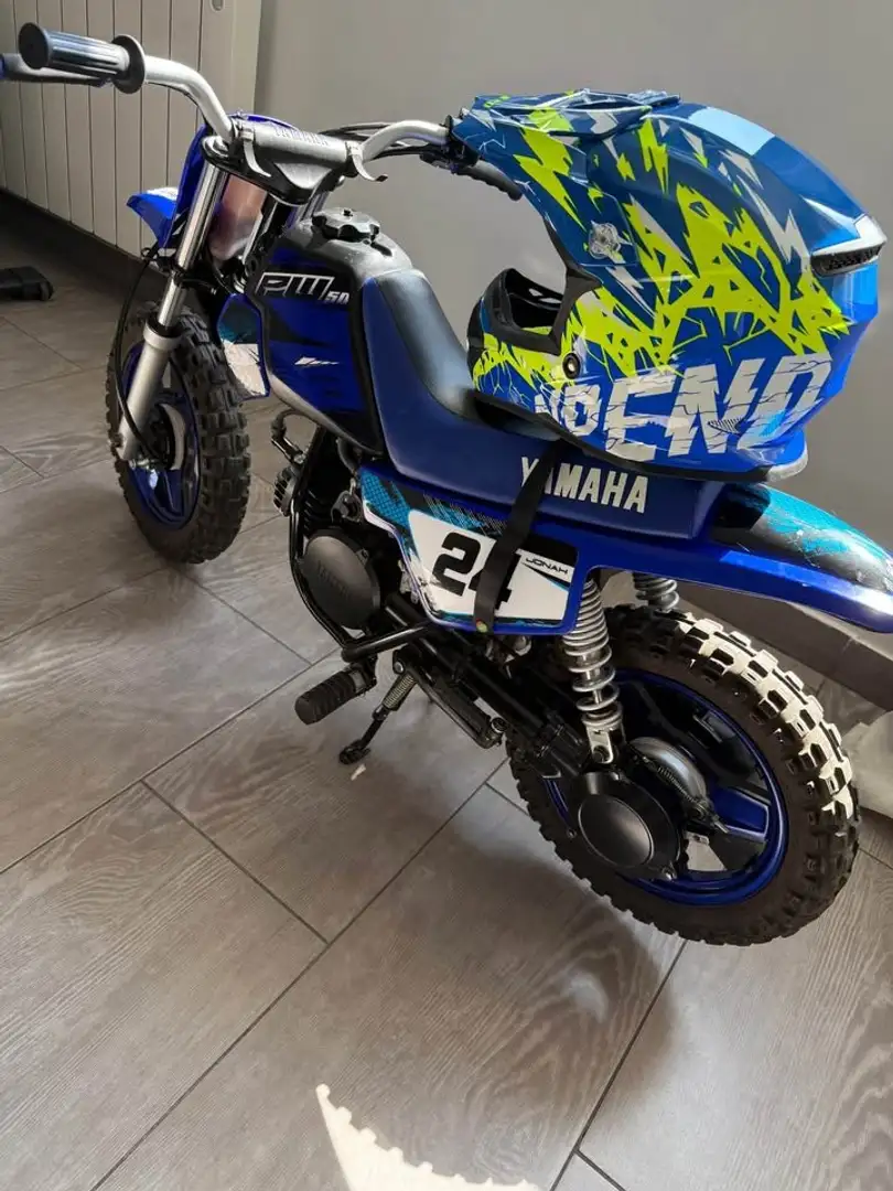 Yamaha PW 50 Sans permis Blau - 1