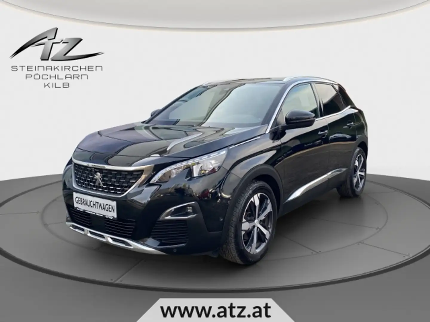 Peugeot 3008 1,5 BlueHDi 130 EAT8 GT Line Aut. Schwarz - 1
