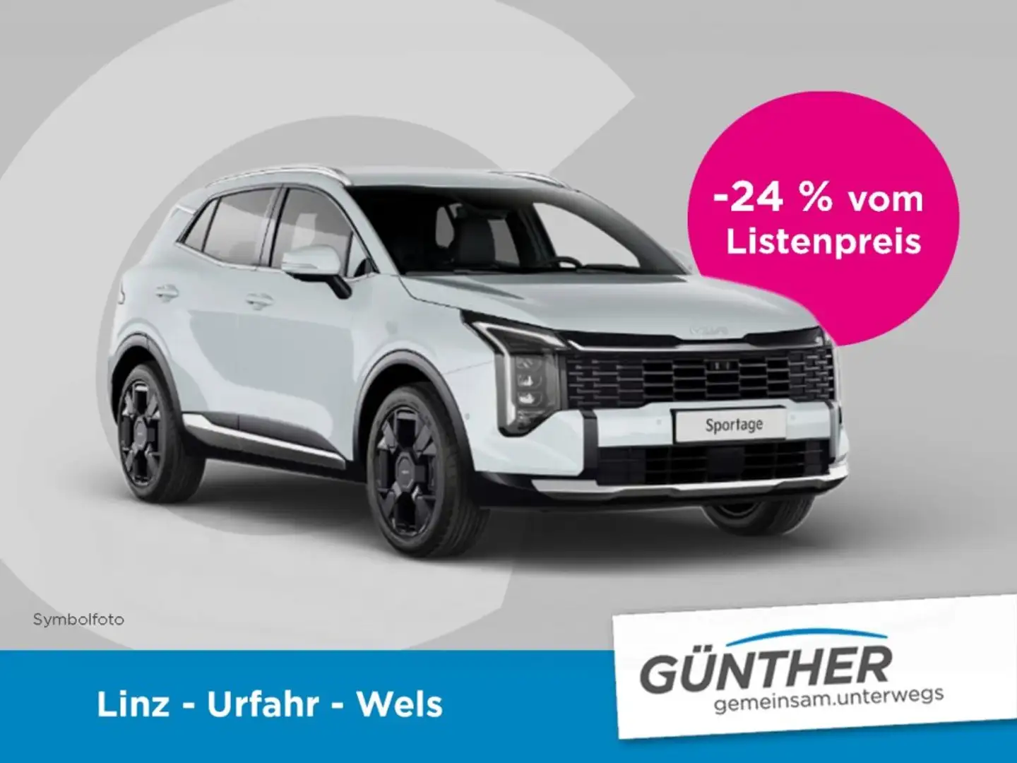 Kia Sportage SILBER 1,6 TGDI DCT/ 2WD 150 MY26 Weiß - 1