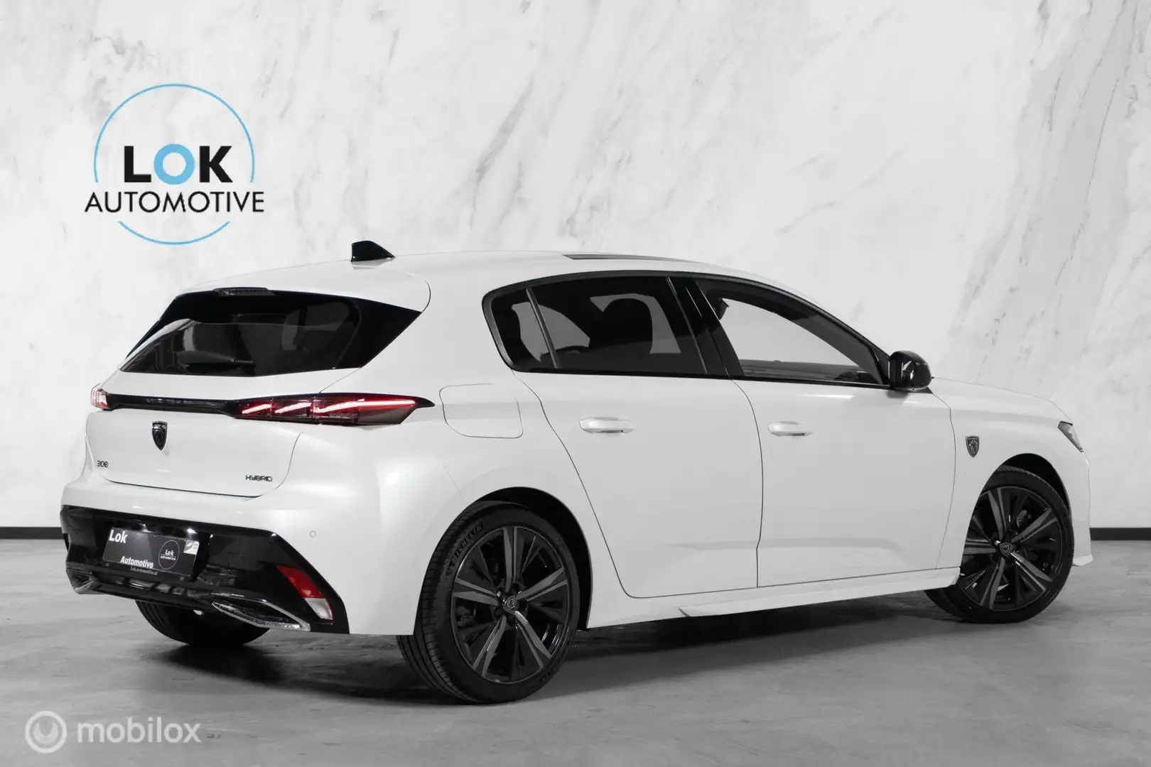 Peugeot 308 1.6 Plug-in Hybrid 225 GT PANO|FOCAL|360|LEDER| Blanc - 2