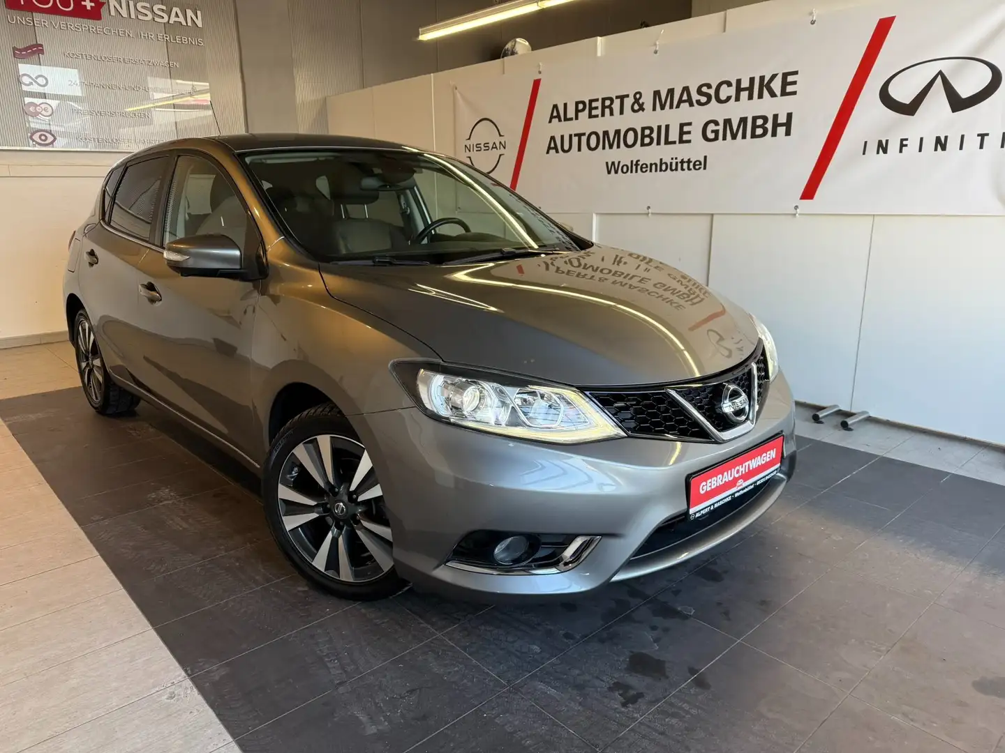 Nissan Pulsar Tekna1,2 DIG-T / Leder / Navi / SHZ / Kamera Grau - 1