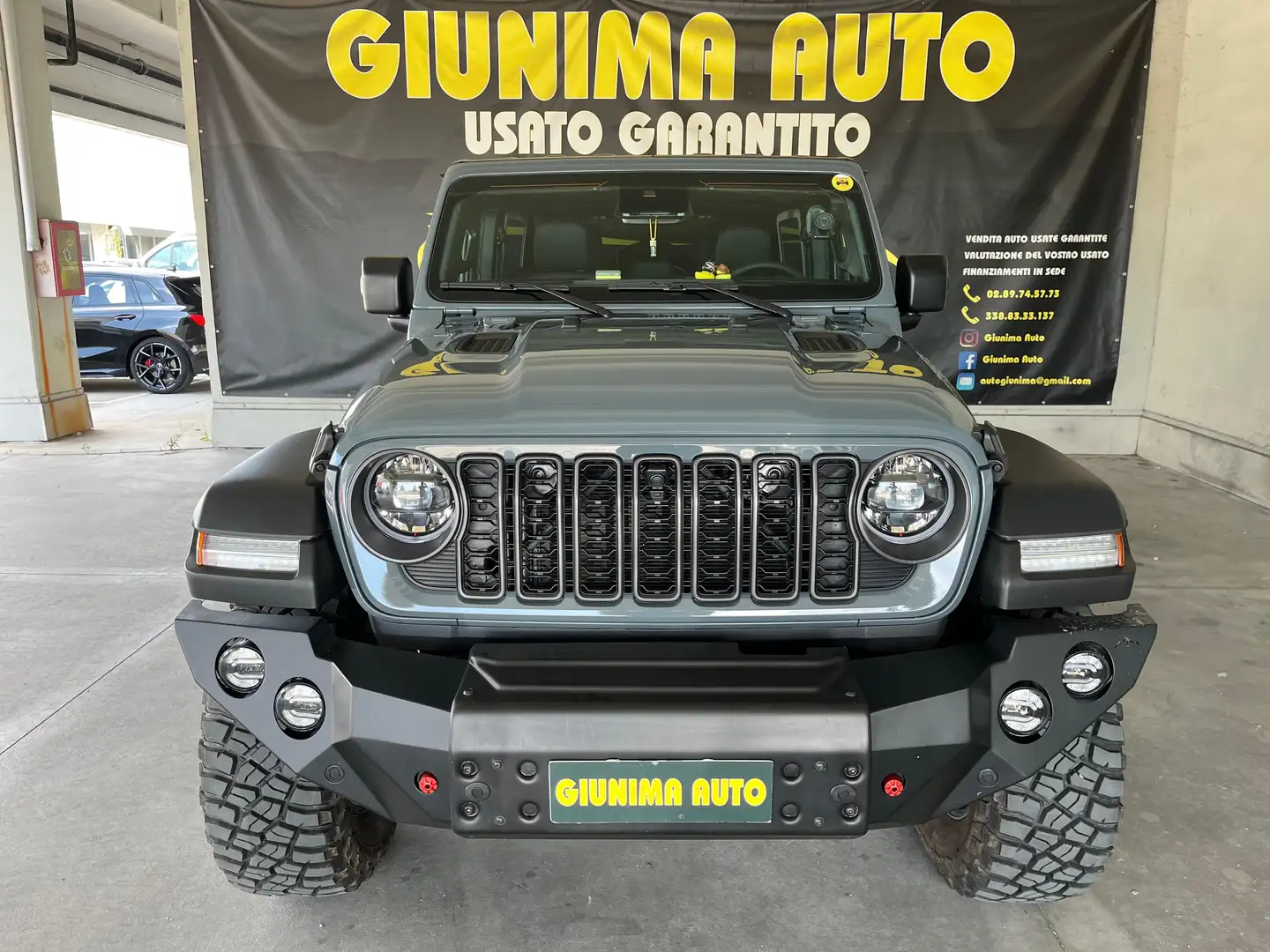 Jeep Wrangler Wrangler 2024 Rocks 2.0 turbo Rubicon auto Gri - 2