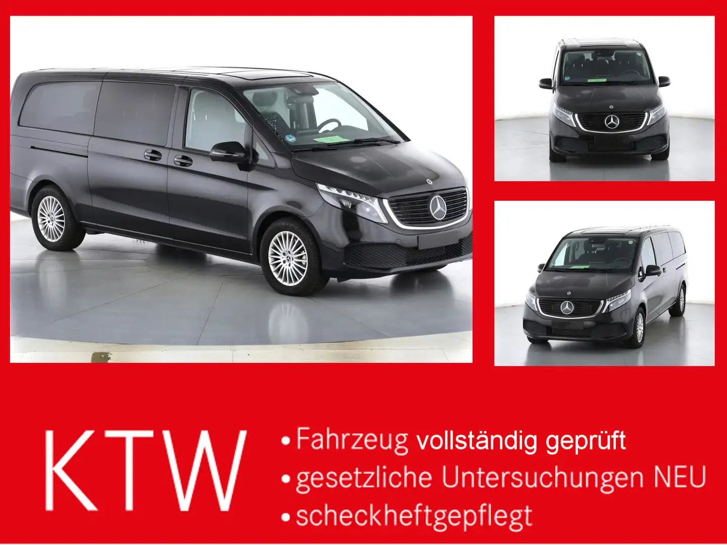 Mercedes-Benz EQV 300 Extralang,8Sitze,2xelektr.Schiebetür,LED Zwart - 1