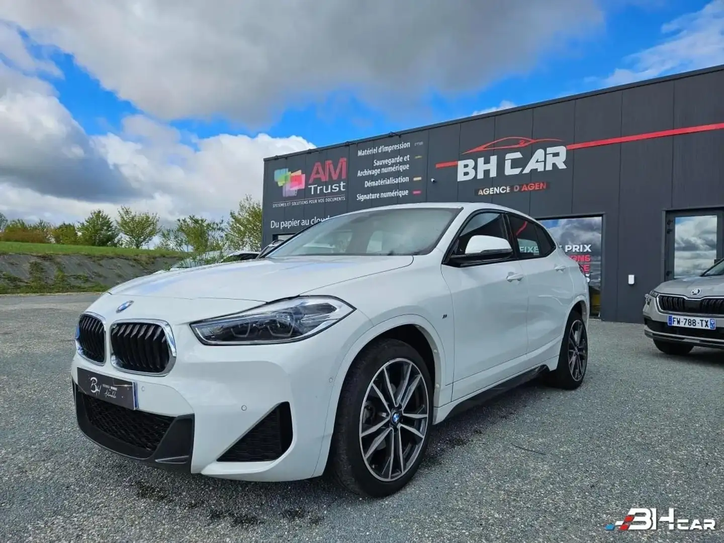 BMW X2 18 DA SDRIVE 150cv M-SPORT SDRIVE BVA Blanc - 1