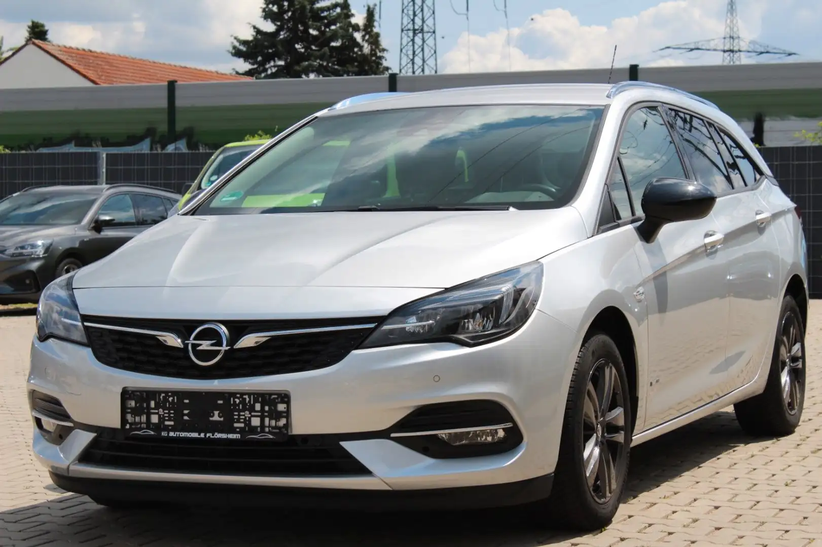 Opel Astra K 1.2 ST Design&Tech T.-Leder LED R.Kamera Silber - 1