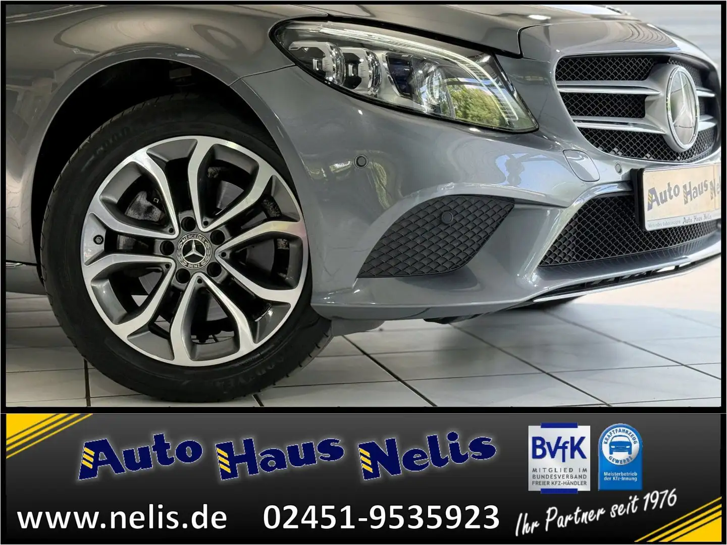 Mercedes-Benz C 220 d T 4Matic Avantgarde Comand ACC R-Cam Ind Grey - 2