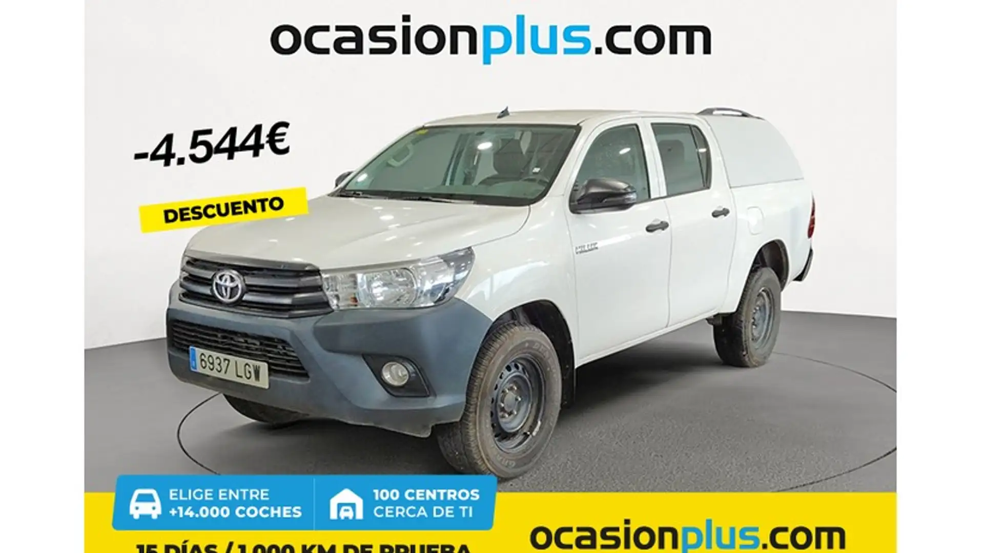 Toyota Hilux Cabina Doble GX Blanco - 1