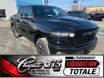 Black 2026 RAM 1500 Pickup Truck  8-Speed Automatic