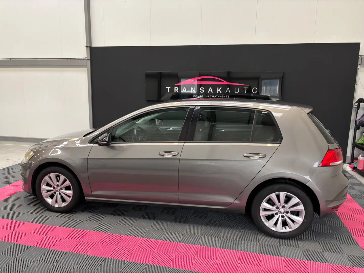 Volkswagen Golf Golf 1.6 TDI 105 FAP CR BlueMotion Confortline Gris - 2