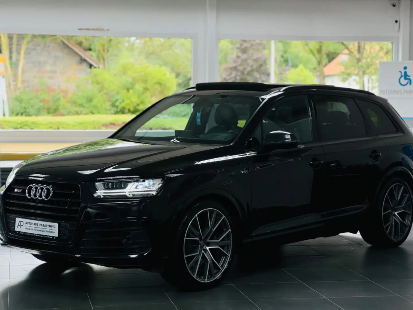 Audi SQ7 4.0 TDI quattro *PANO*HuD*7-SITZ*AHK Nero - 2