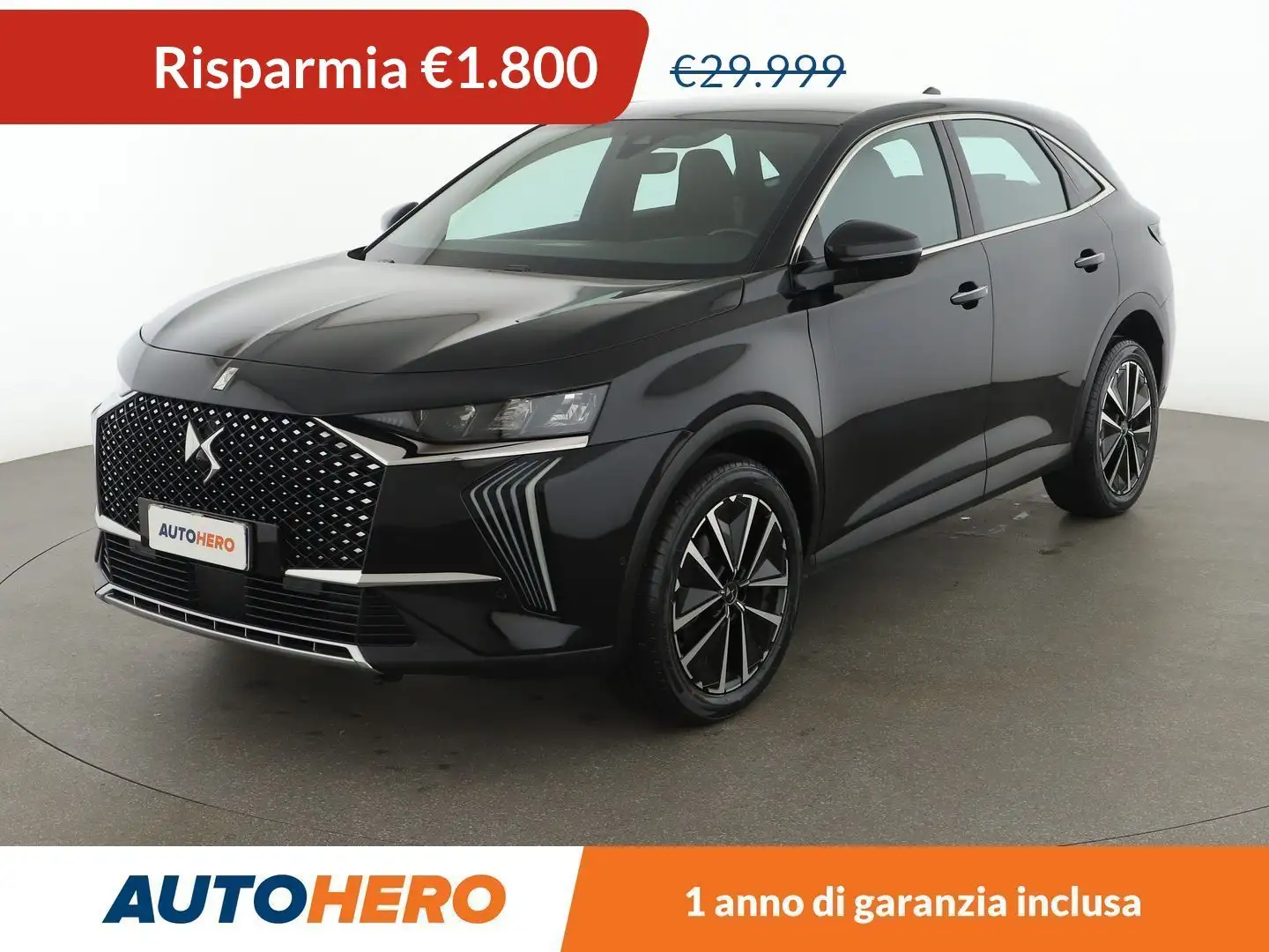 DS Automobiles DS 7 1.5 Blue-HDi Bastille Business 130 CV aut. Nero - 1
