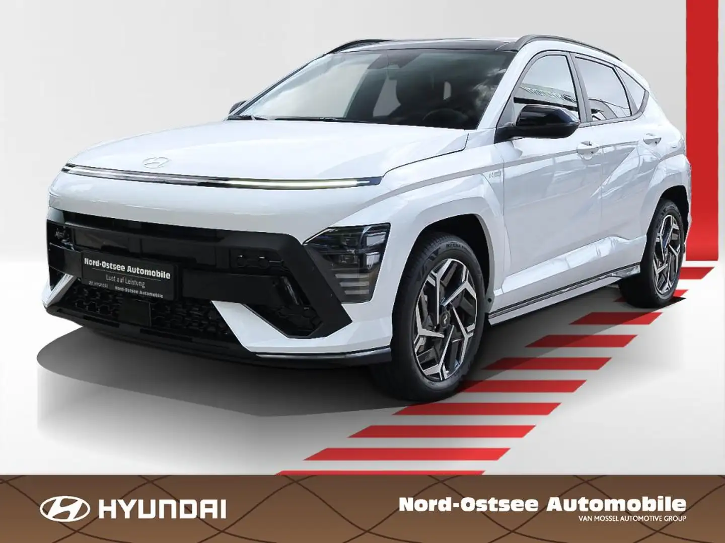 Hyundai KONA SX2 N LINE BOSE Glasschiebedach Weiß - 1