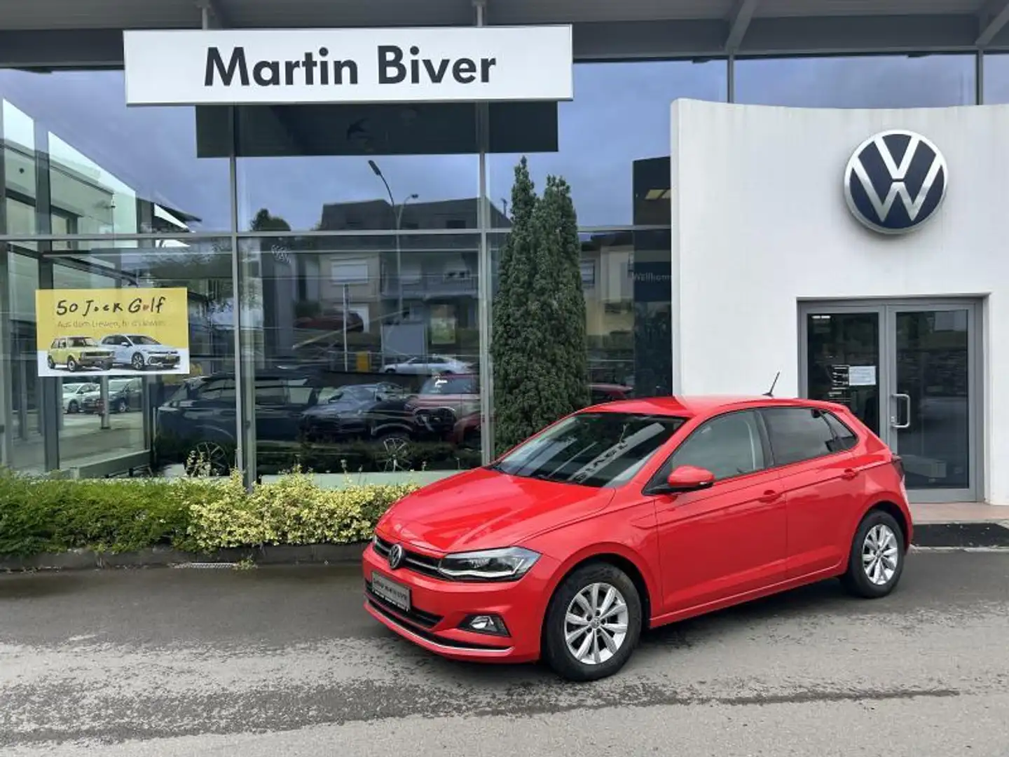 Volkswagen Polo Highline 1.0 TSI DSG Rosso - 1