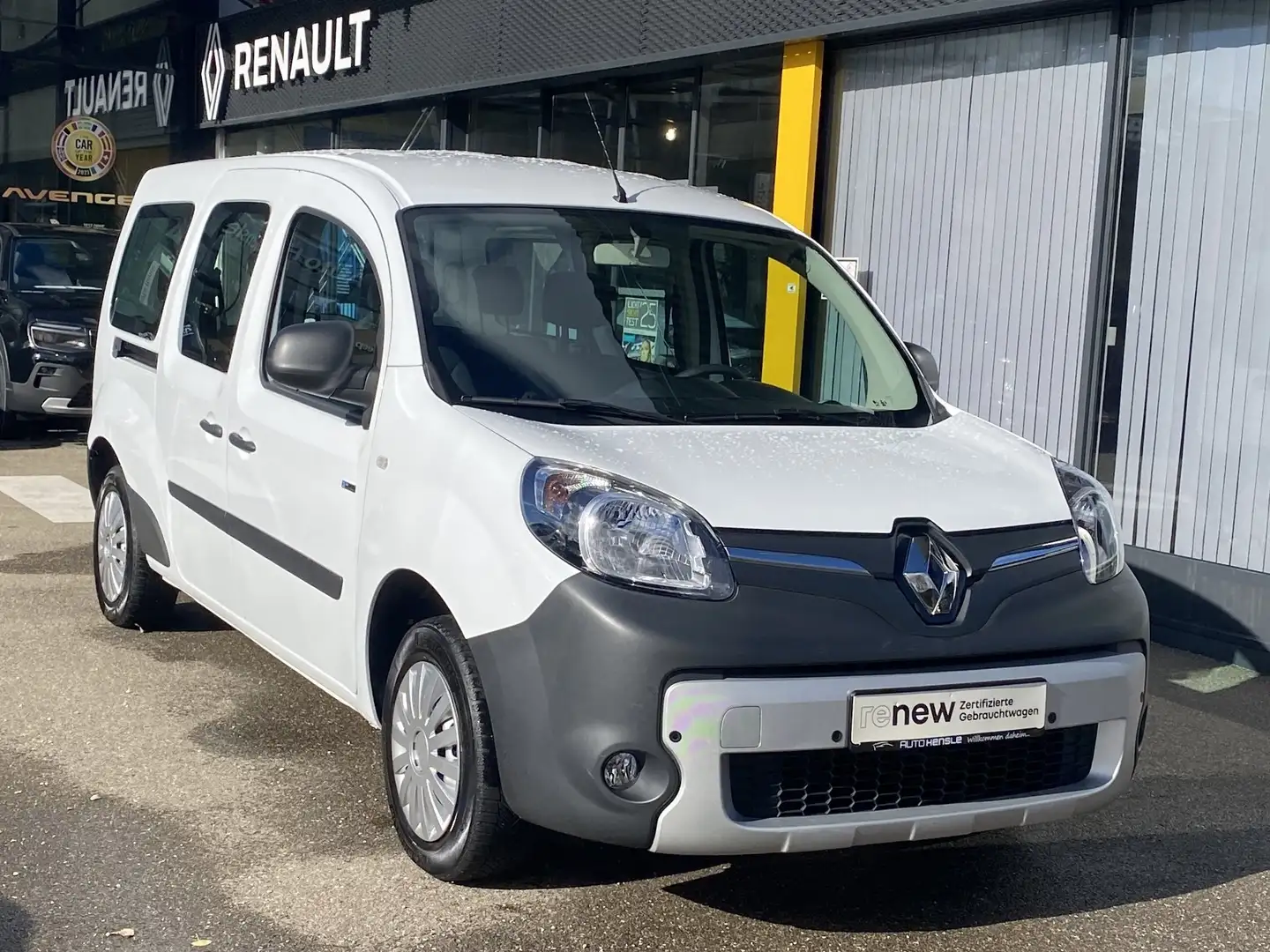 Renault Kangoo Z.E. 33 Maxi 5-Sitzer Batterie Kauf Inclusive Weiß - 1