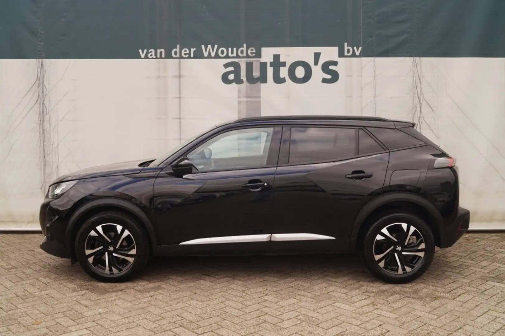 Peugeot 2008 1.5 HDi 110pk Allure -NAVI-ECC-PDC-TREKHAAK- Zwart - 1