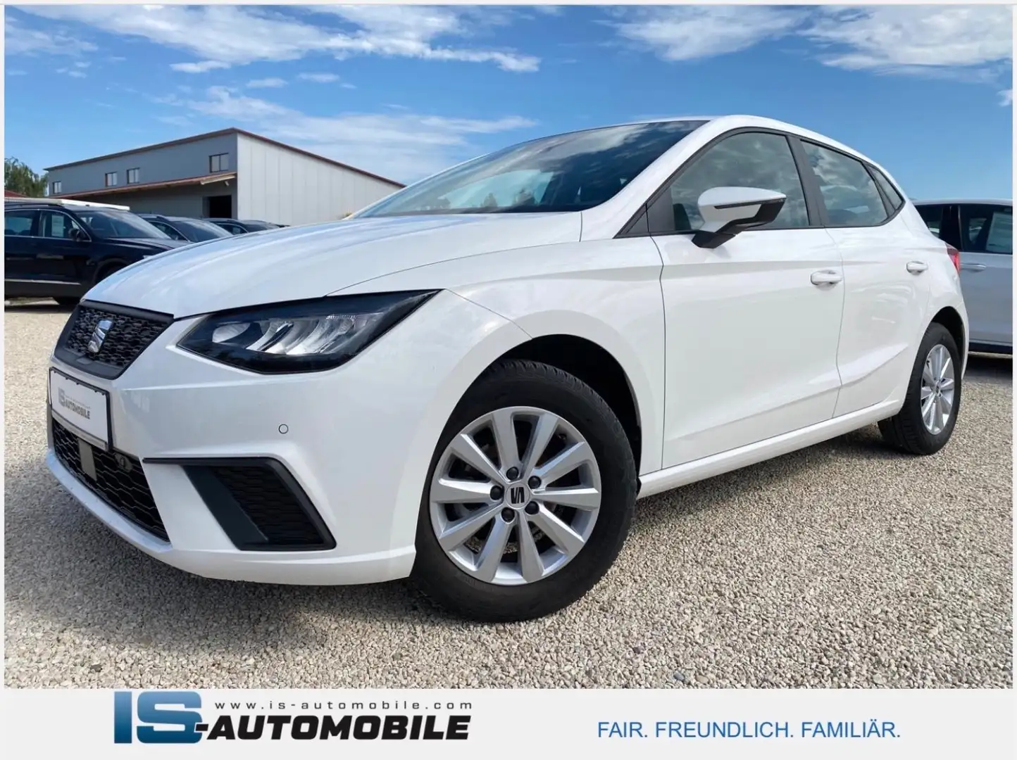 SEAT Ibiza Style,FULL-LINK,LED,SHZ,GRA,RFK,DAB Blanc - 1