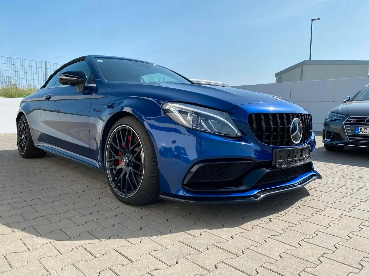Mercedes-Benz C 63 AMG |Deutsches Fahr.|360KAM|BURME.|LED Blau - 1