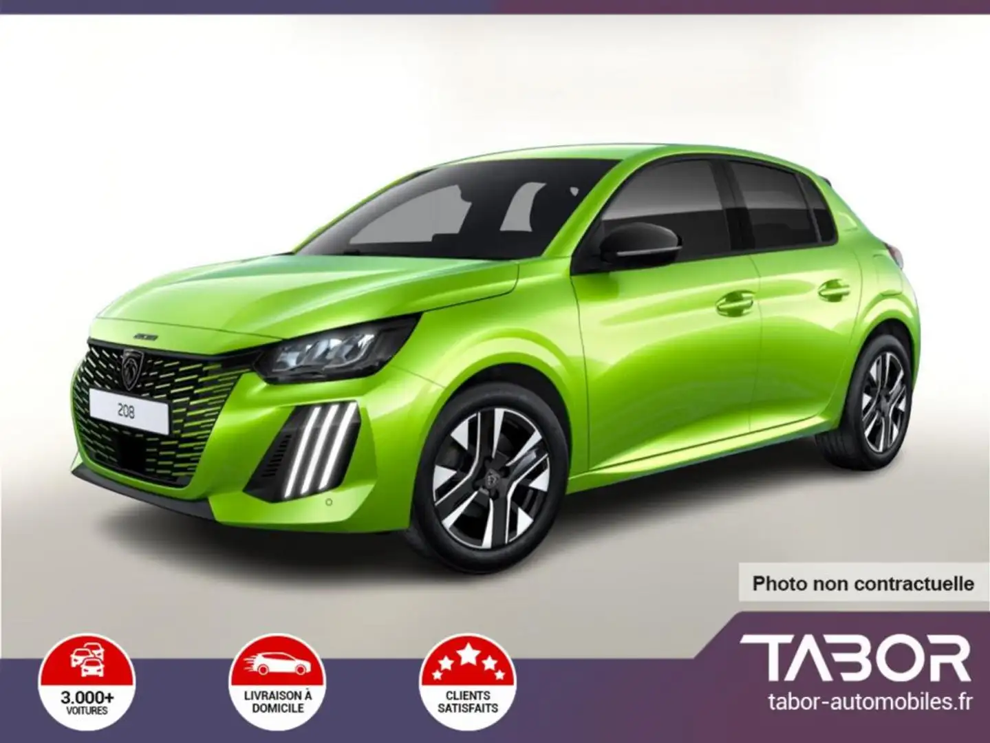 Peugeot 208 100 Allure Radars MirrorL ADML 16" Jaune - 1