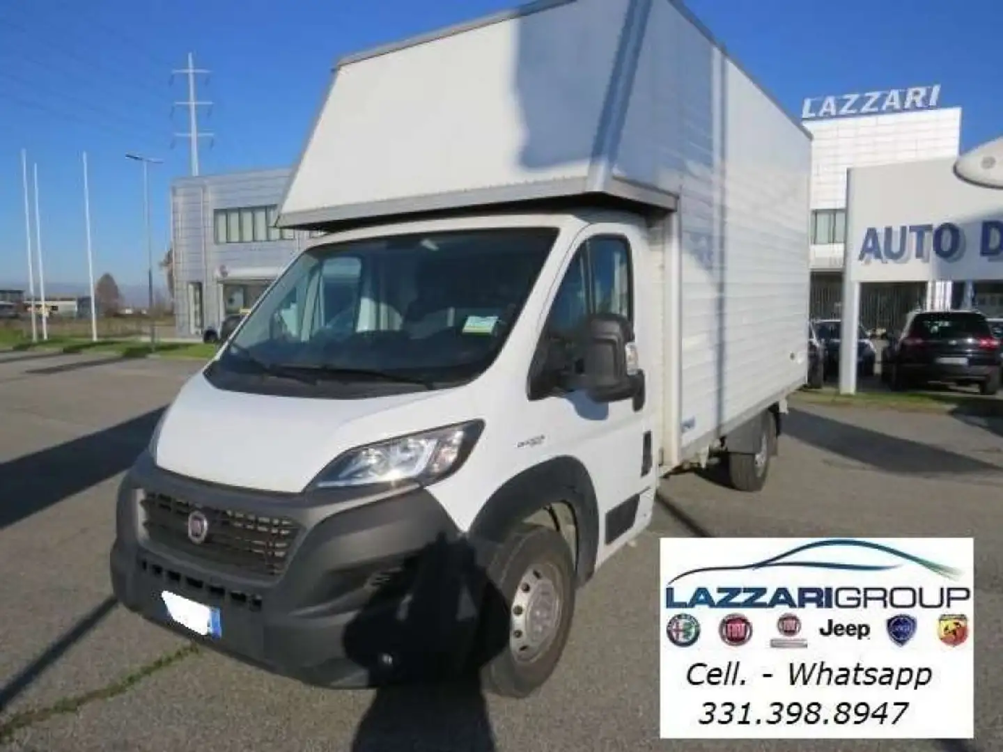 Fiat Ducato 35 2.3 MJT 140CV PLMX Cabinato Maxy Cassone allum Bianco - 1