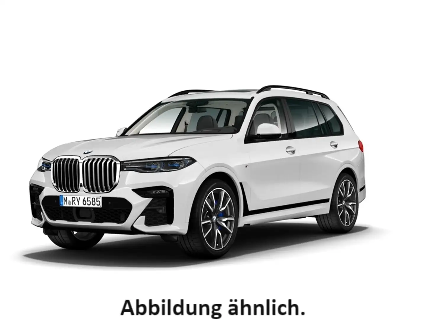 BMW X7 40d M Sport/HUD/StandHZG/AHK/Panoramadach/Navi Weiß - 1