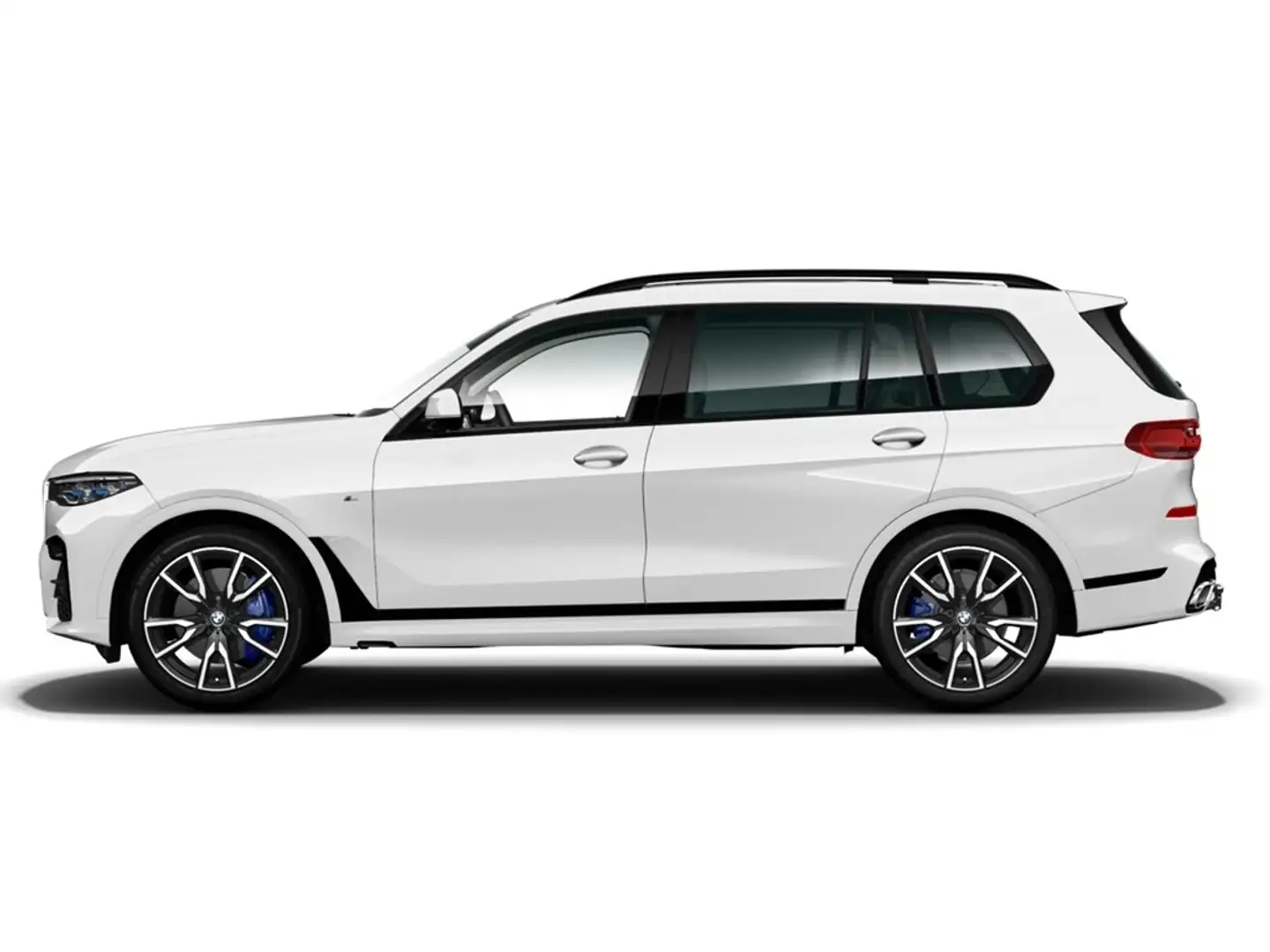 BMW X7 40d M Sport/HUD/StandHZG/AHK/Panoramadach/Navi Weiß - 2
